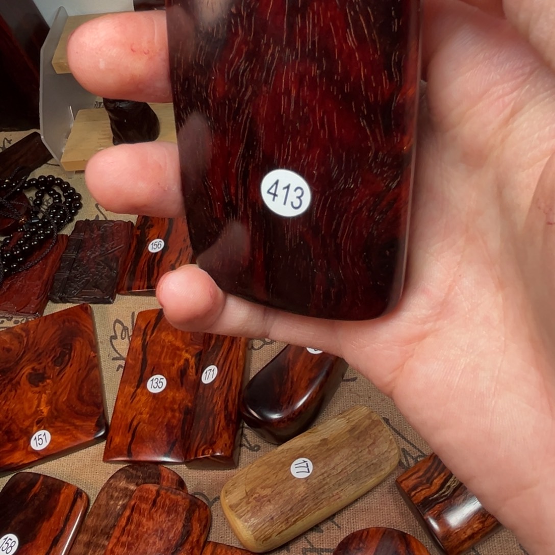 用***0小叶紫檀把件印度小叶紫檀