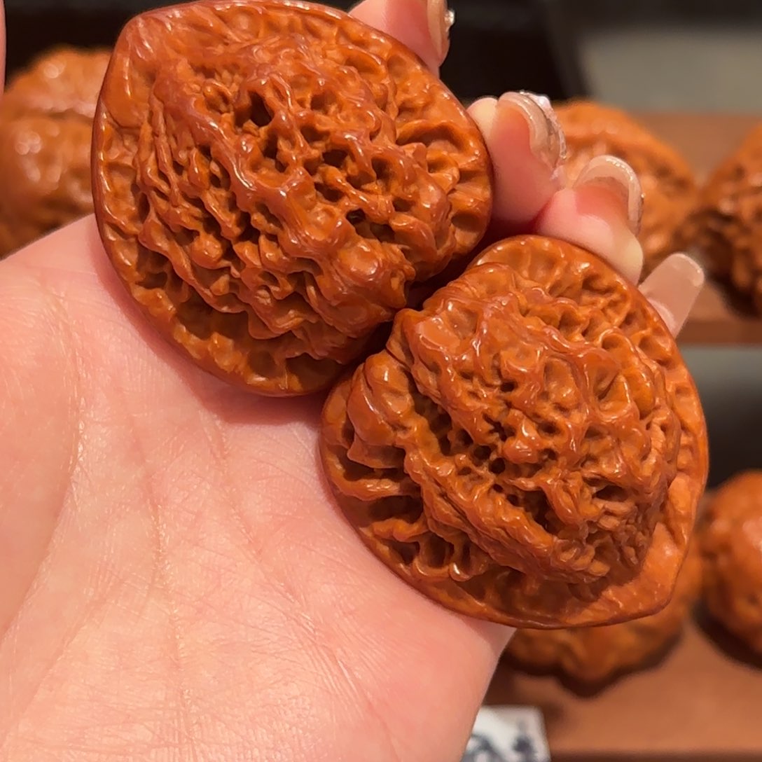 桃核吊坠Z*-精品官帽43 691