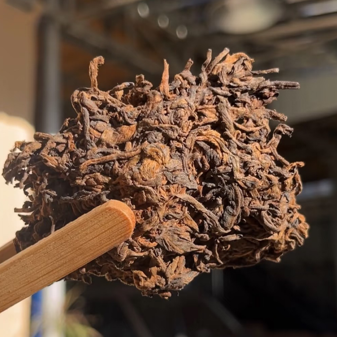 【昔归老茶头】2018年春昔归忙麓山核心产区   高端熟普