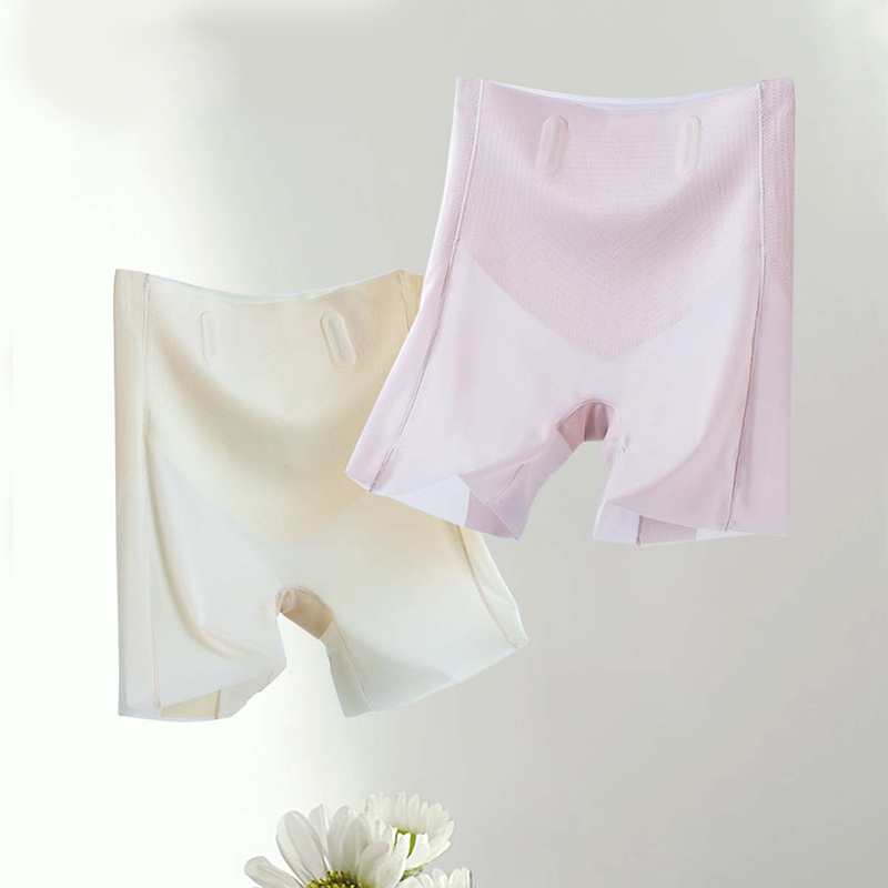 JLM887【4条装】高腰收腹提臀平角女士内裤