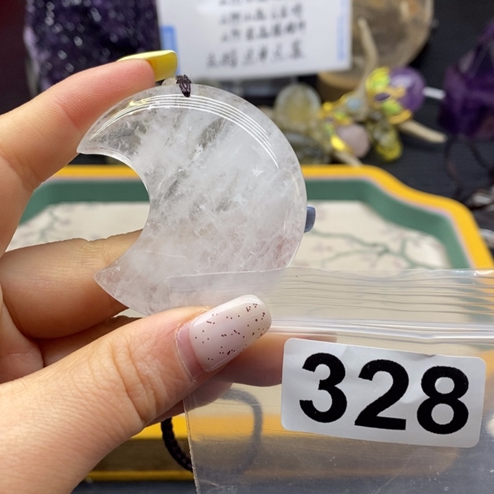 未镶嵌水晶珠宝半成品