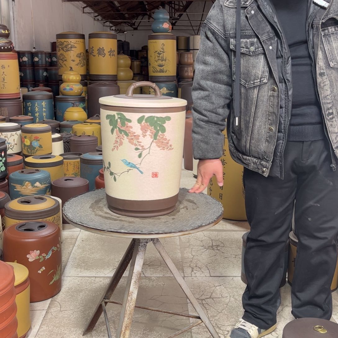 紫砂茶叶罐茶叶罐