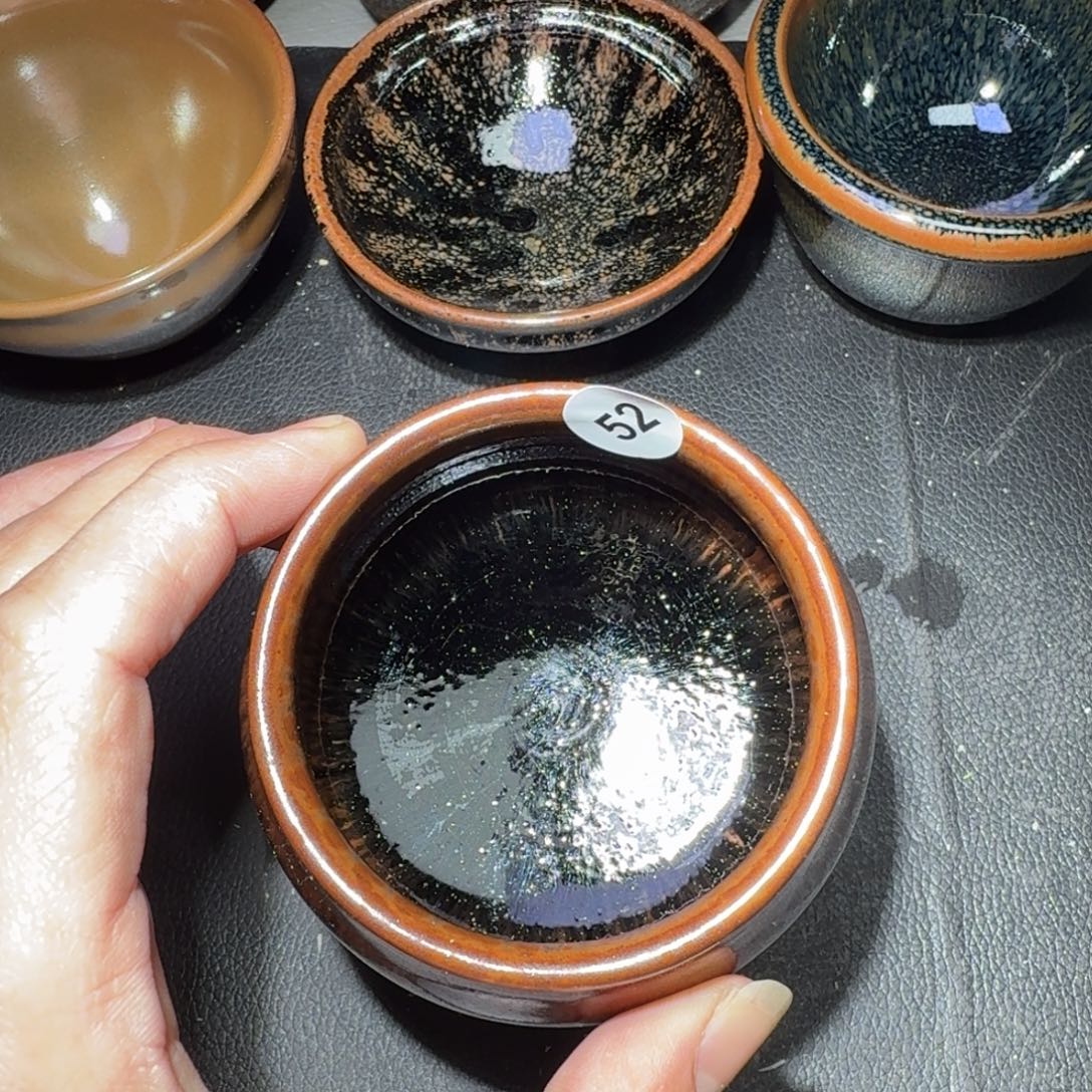 灵***溪摆件古时茶器建窑建盏52