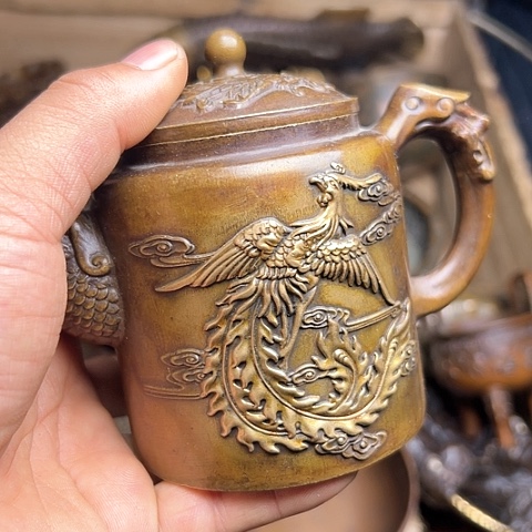 铜制工艺把玩摆件
