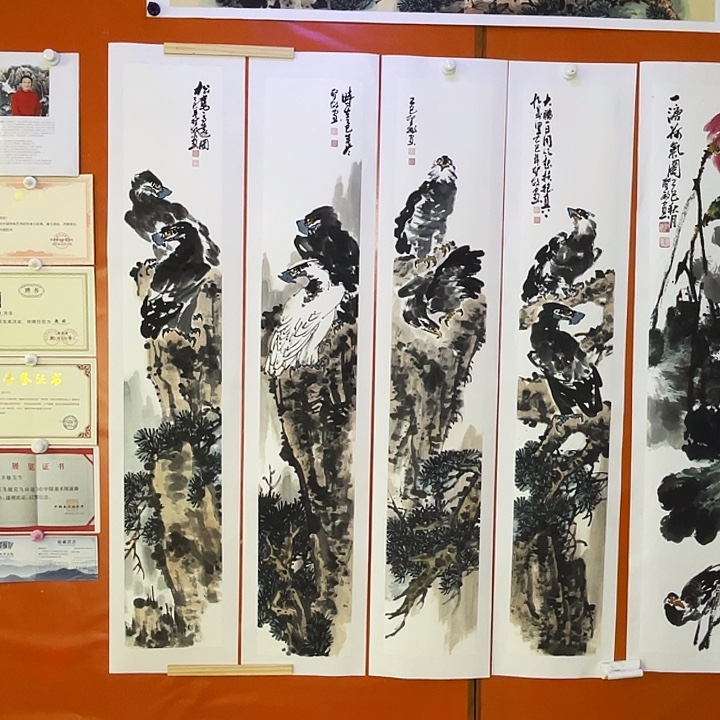 国画张圣敏先生纯手绘作品