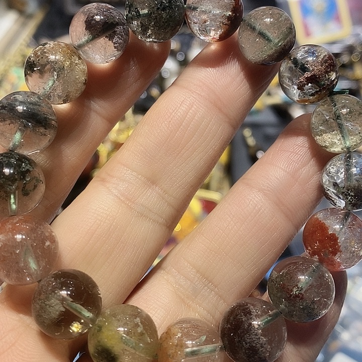 烟晶手链未镶嵌97号