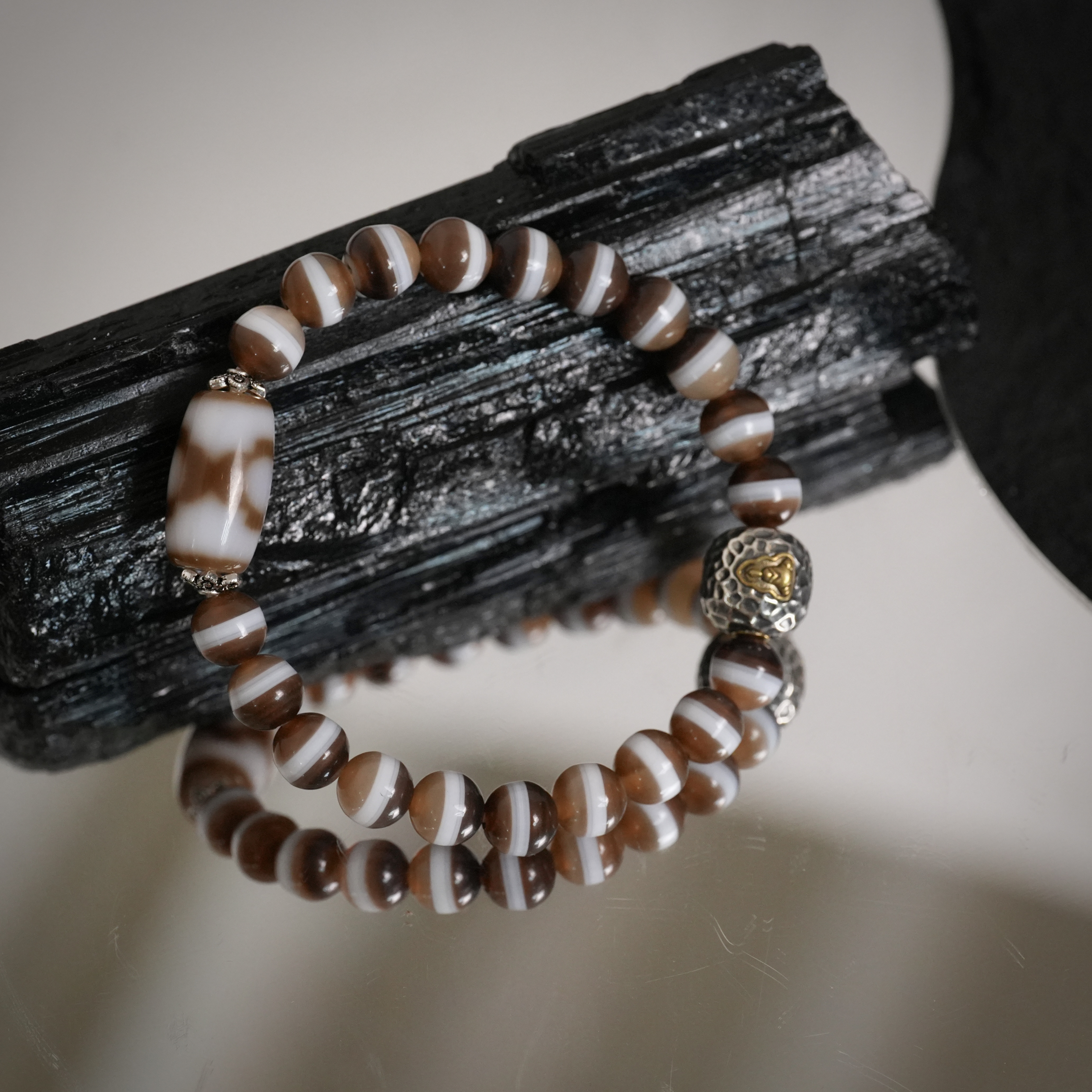 925银手链 【康愿吉祥】心念一线无相 康健 达愿 需要啥是啥 陆叁人