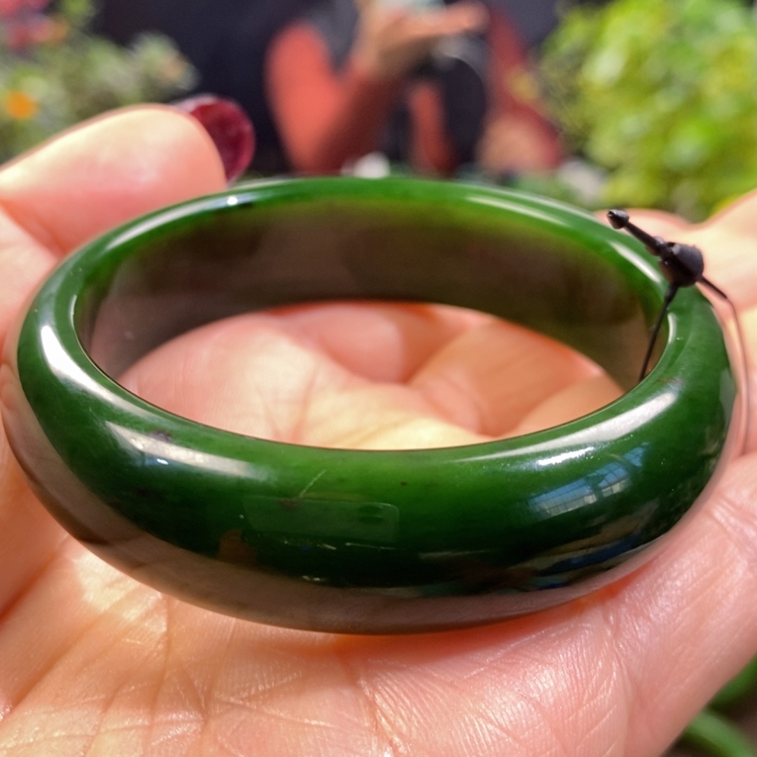 和田玉（碧玉）手镯未镶嵌