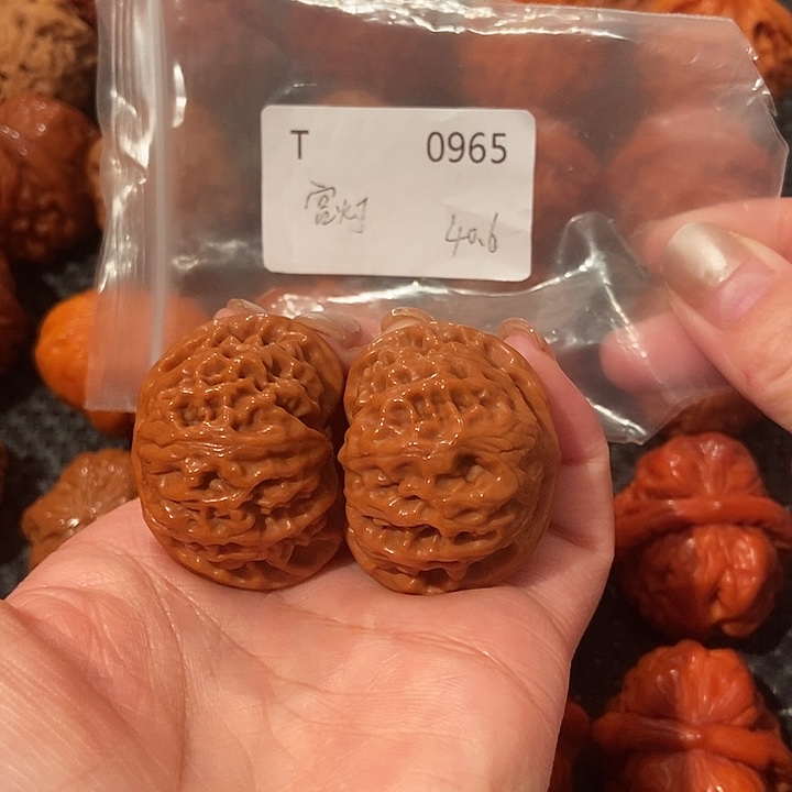 文玩核桃吊坠宫灯40