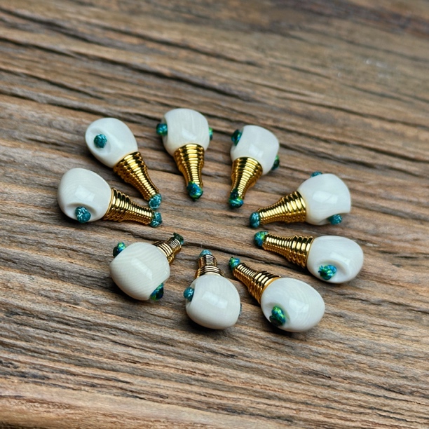 A211天然猛犸象牙三通约10x19mm(宽10 高19mm)支持鉴定 假一罚十