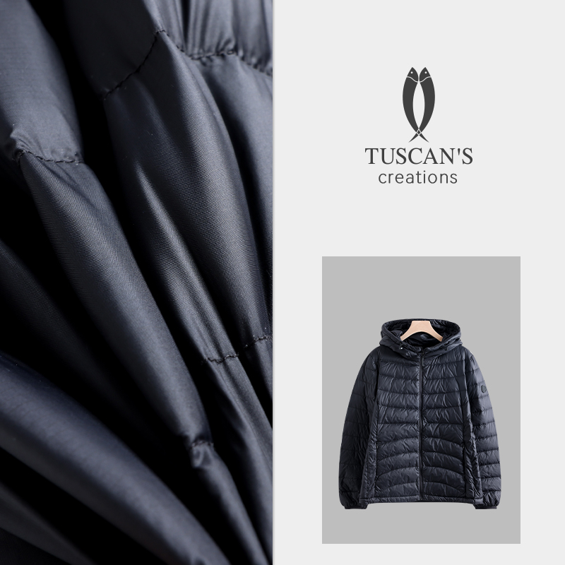TUSCAN'S CREATIONS秋冬款休闲百搭保暖女士短款羽绒服时代双鱼