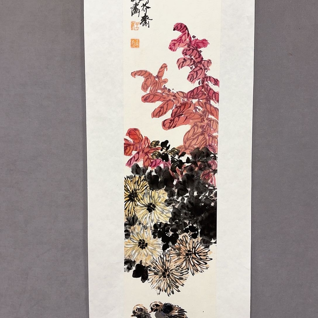 国画国画纯手绘作品请放心去藏
