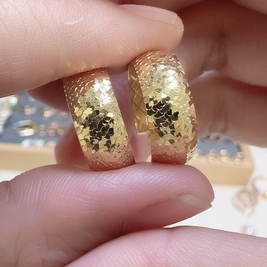 18K金耳饰多样性发货其一
