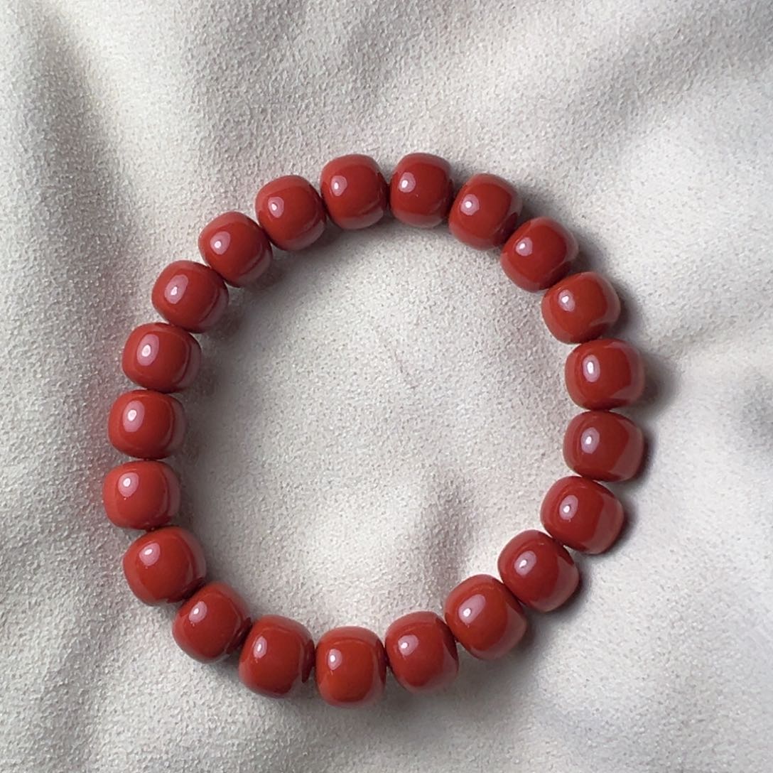 南红玛瑙手串未镶嵌