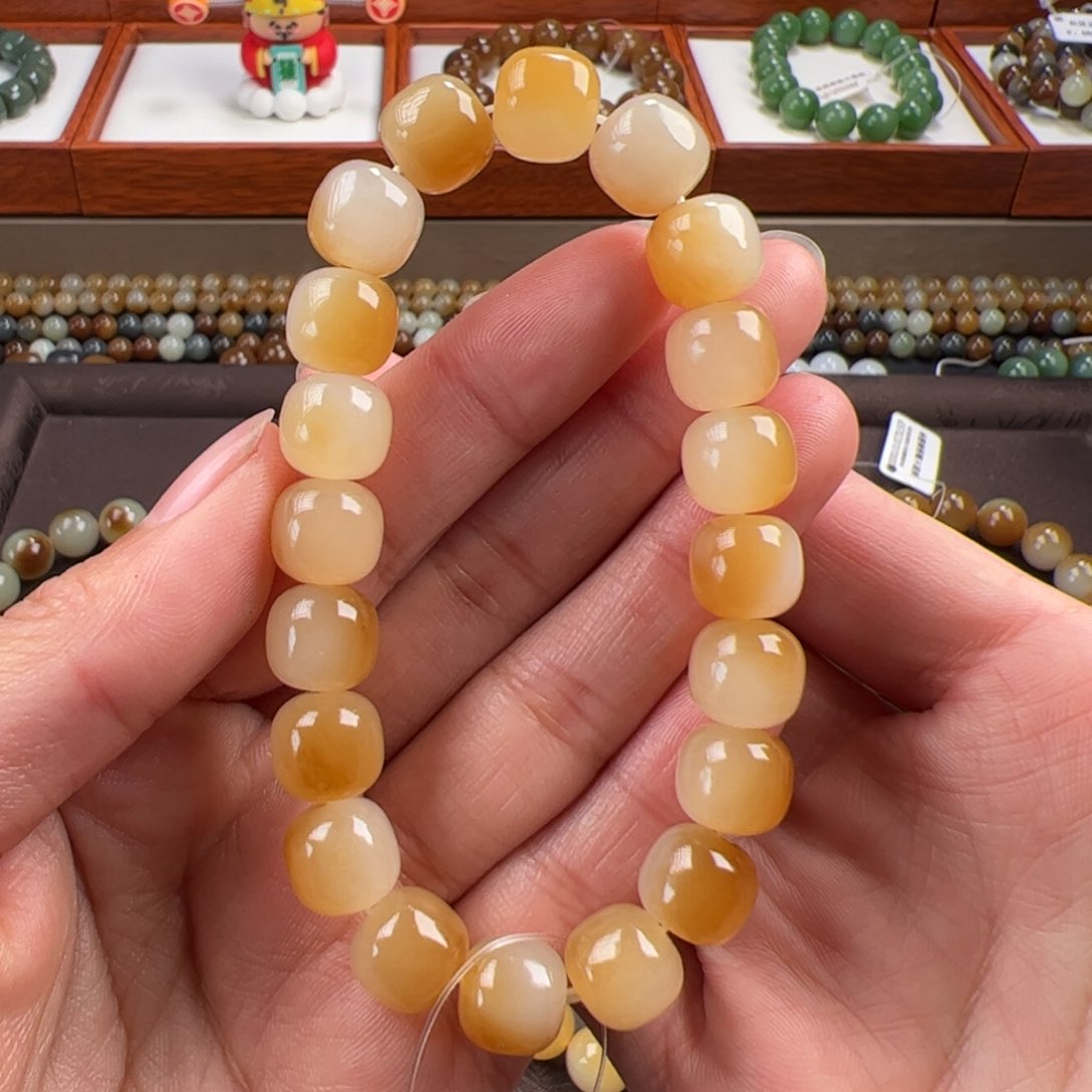 和田玉手链未镶嵌