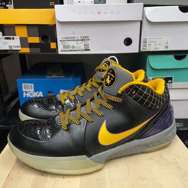 42.5码/科比4 及时行乐/51188/篮球鞋/95新无原盒/AV6339-001