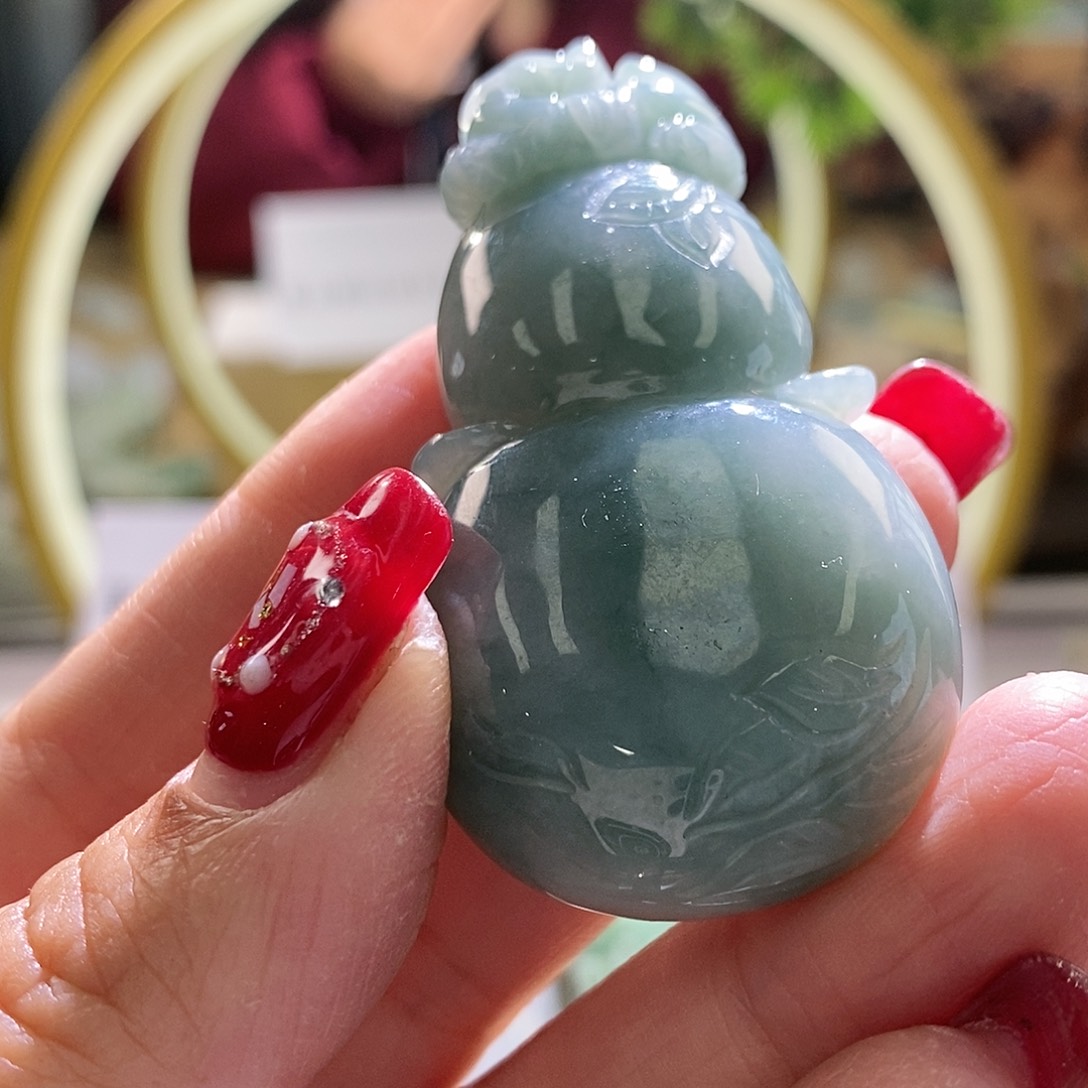 【闪购商品】翡翠颈饰未镶嵌葫芦