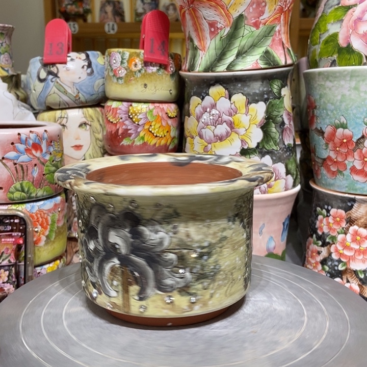 景德镇艺术手绘作品