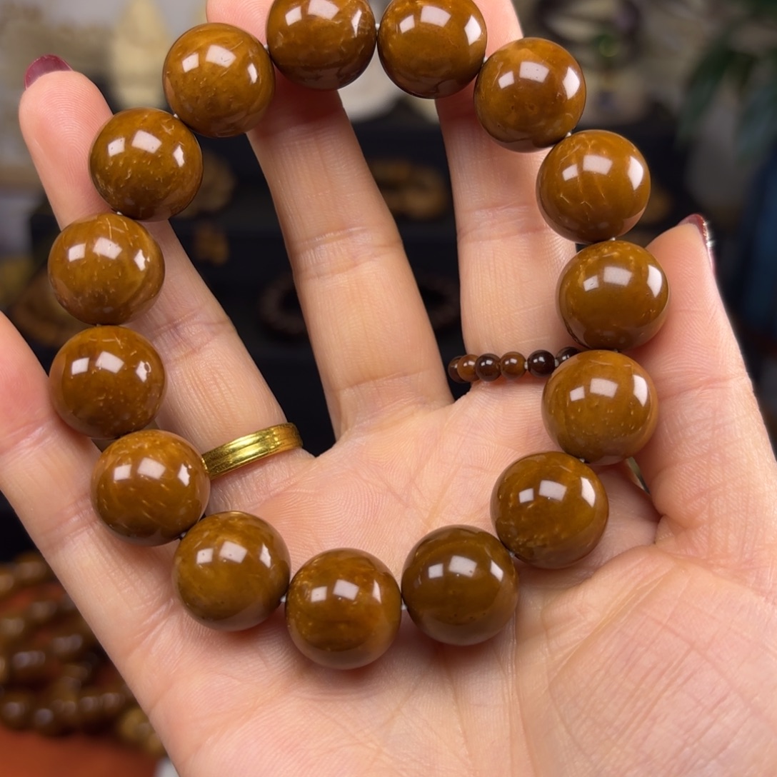 永***败库克手串库克圆珠卡15精挑单圈