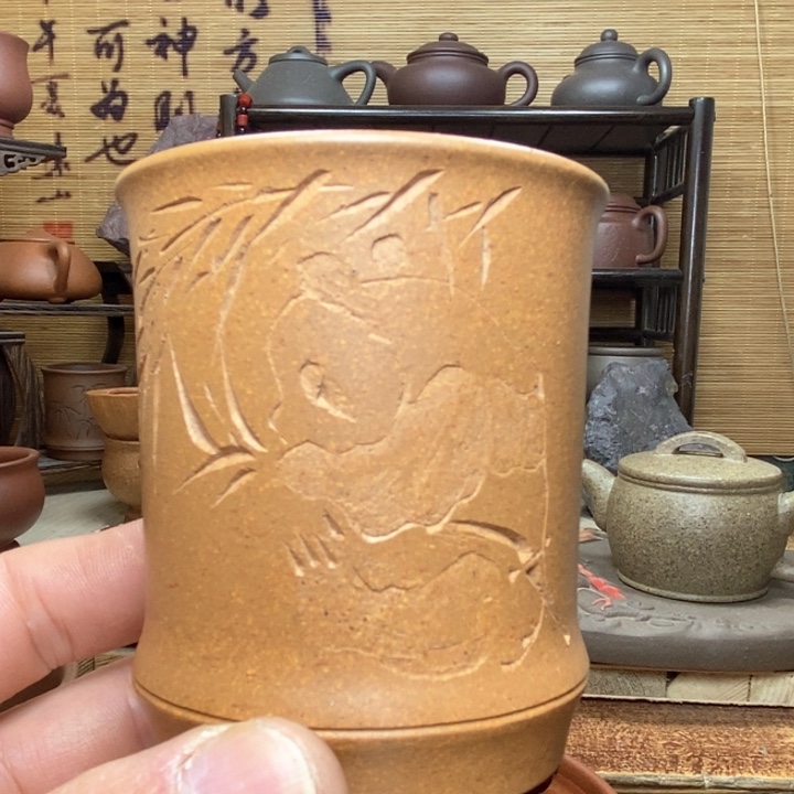 紫砂茶杯紫砂主人杯160毫升