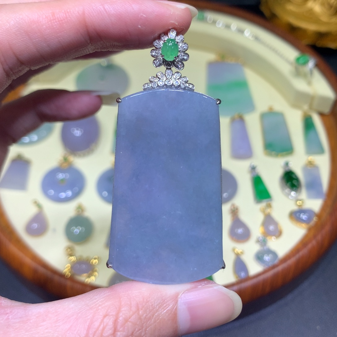 翡翠吊坠(不含链)未镶嵌