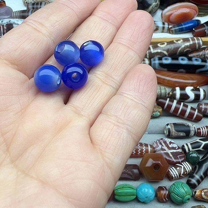 玛瑙/玉髓合金颈饰