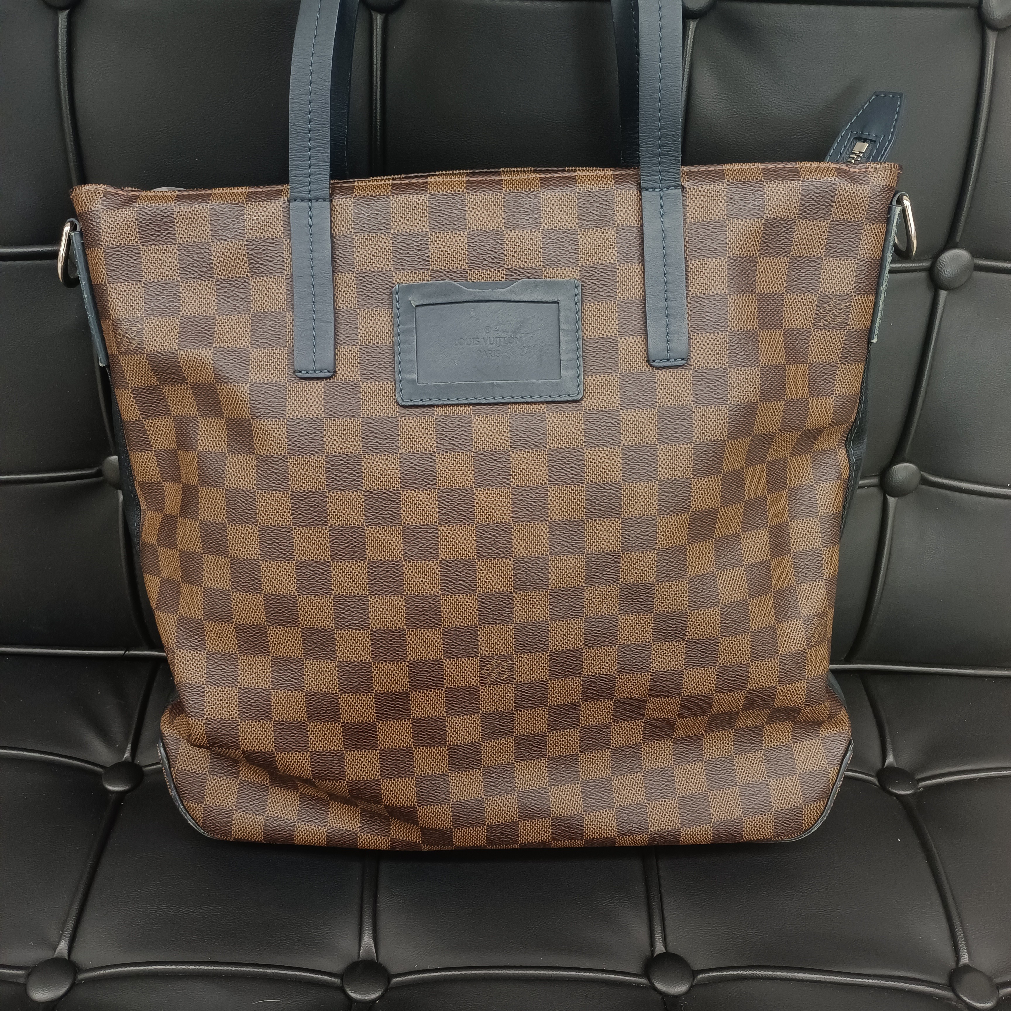 95新 LouisVuitton/路易威登 冰冰中古/LV/路易威登/棋盘格托特