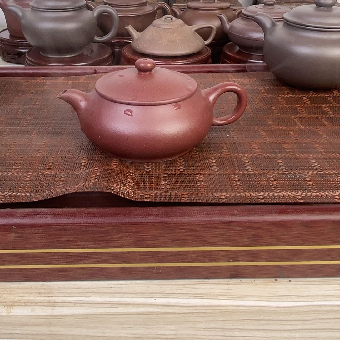 紫砂茶壶完美全砂底槽清明炉