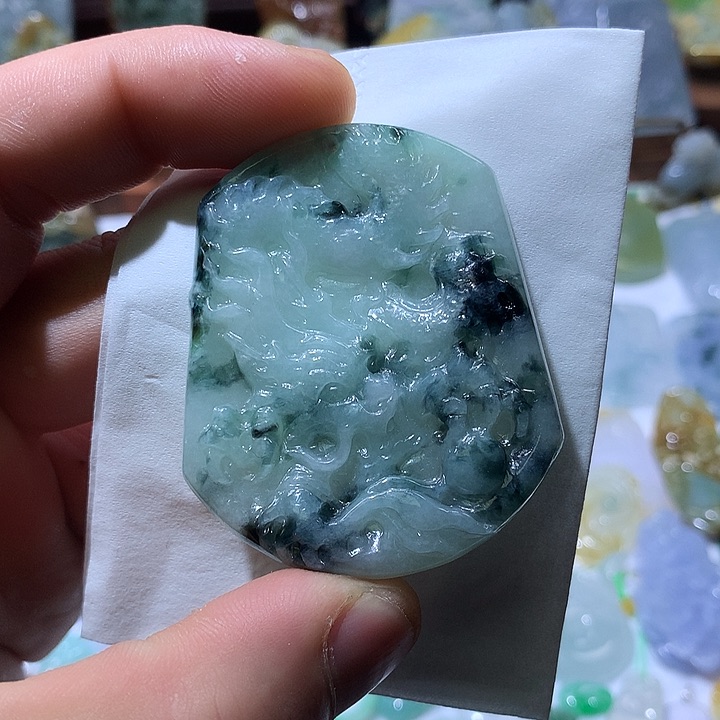 翡翠吊坠(不含链)未镶嵌