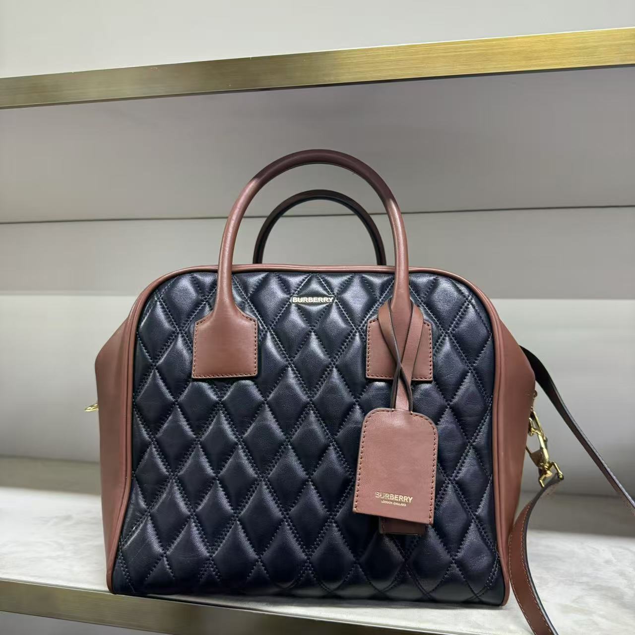 95新 BURBERRY/博柏利 乱乱子中古/女士/手提包/95162