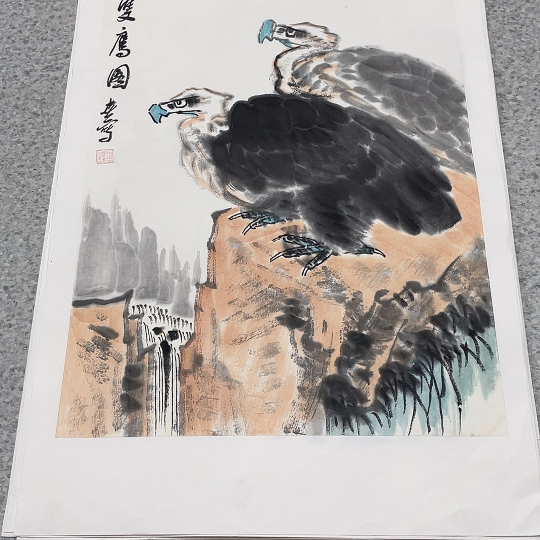 国画1.4平尺国画作品