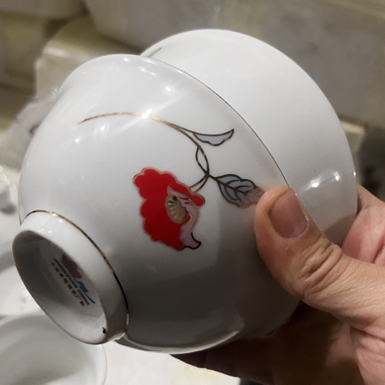 盘4.8寸碗两个陶瓷陶瓷