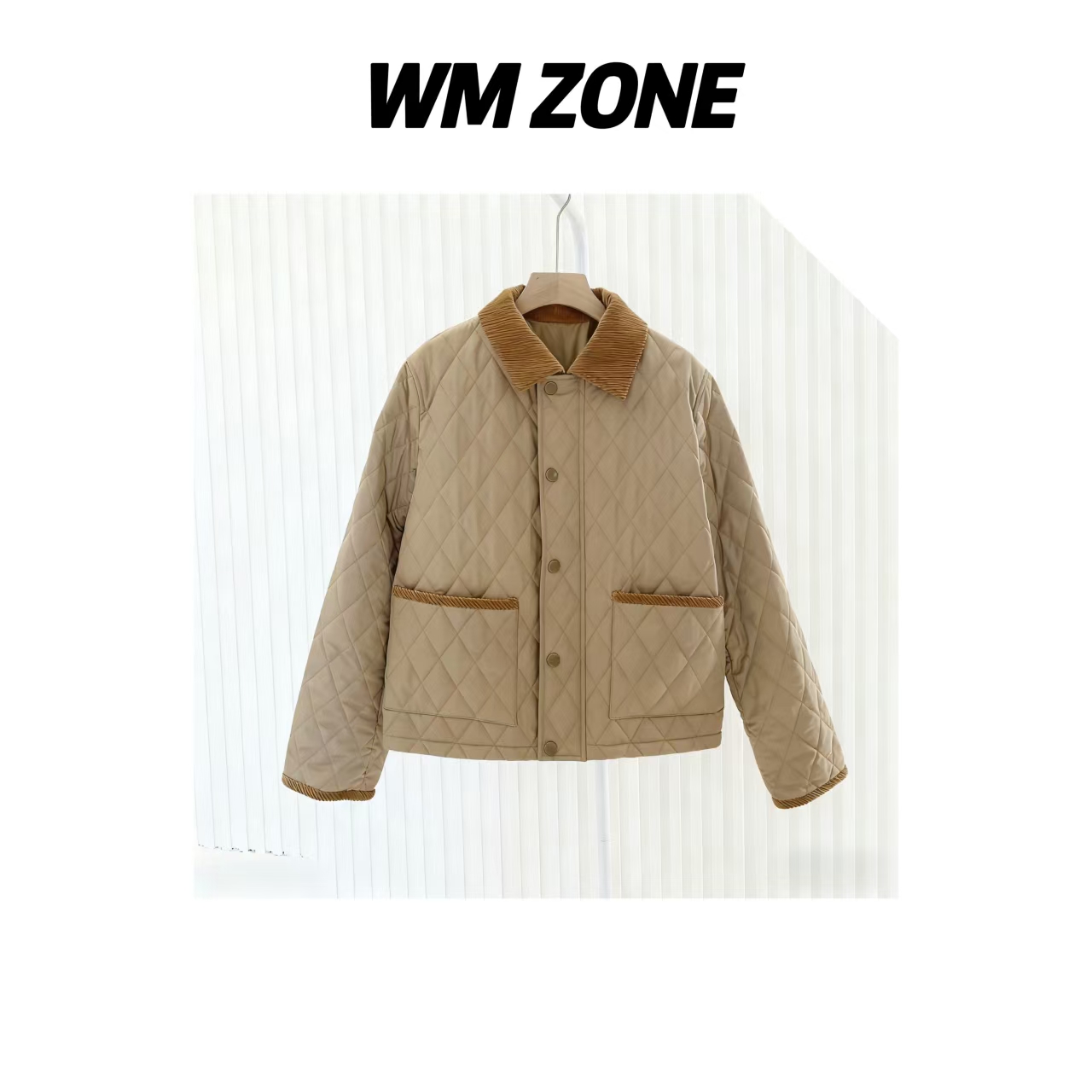 WM 3-12-4038 经典户外短款显瘦棉服