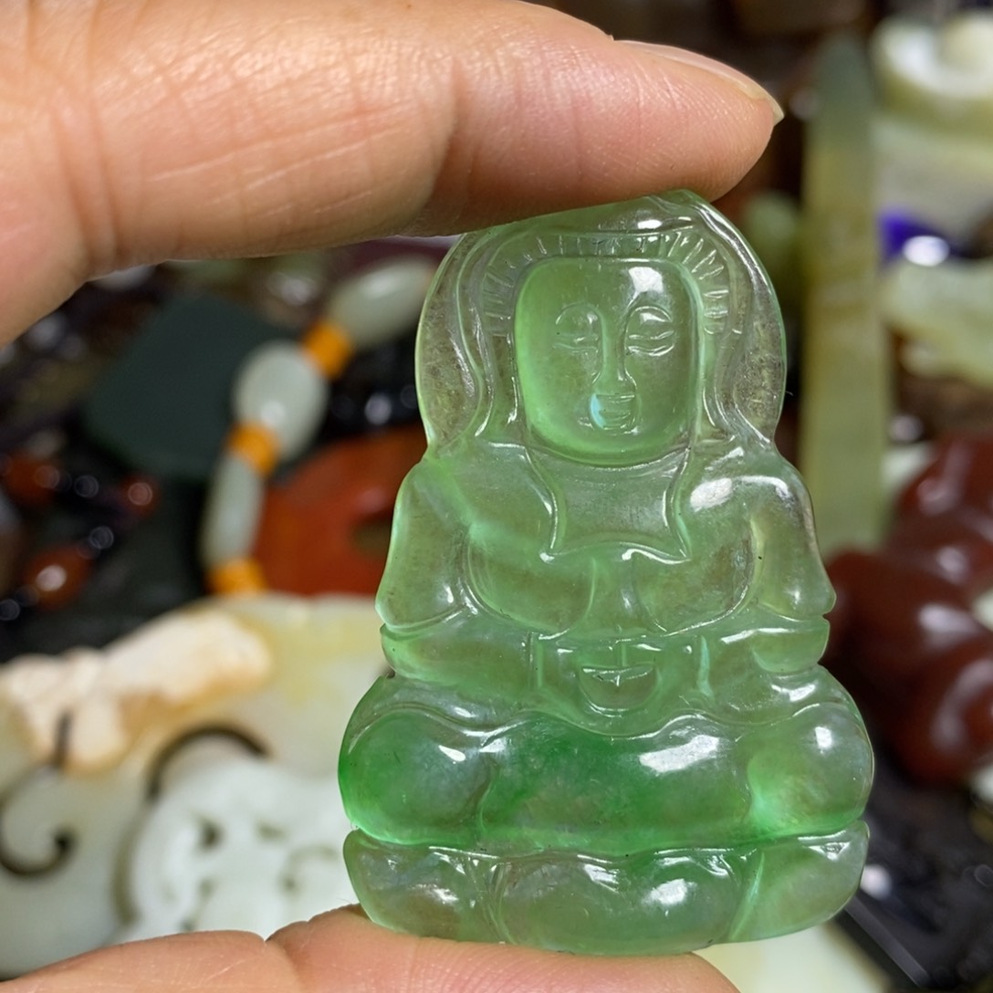 和田玉（糖玉）未镶嵌颈饰