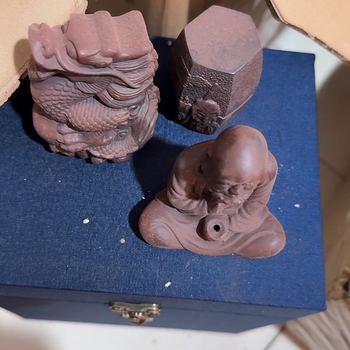 紫砂茶宠雕塑瑕疵茶宠