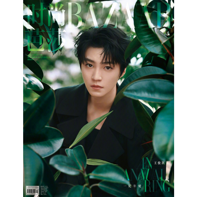 计入销量 时尚芭莎杂志7月刊/T锦绣/ELLE世界时装之苑 王俊凯封面