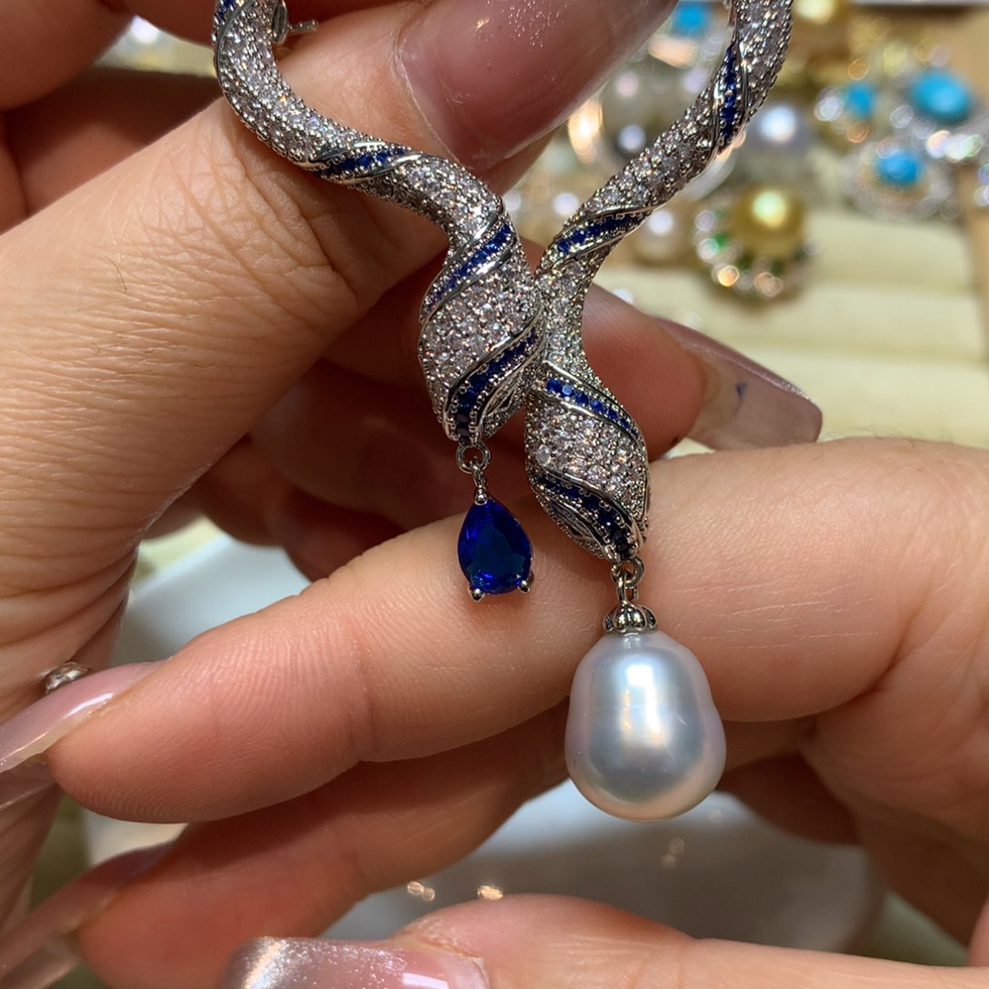 海水珍珠胸饰未镶嵌