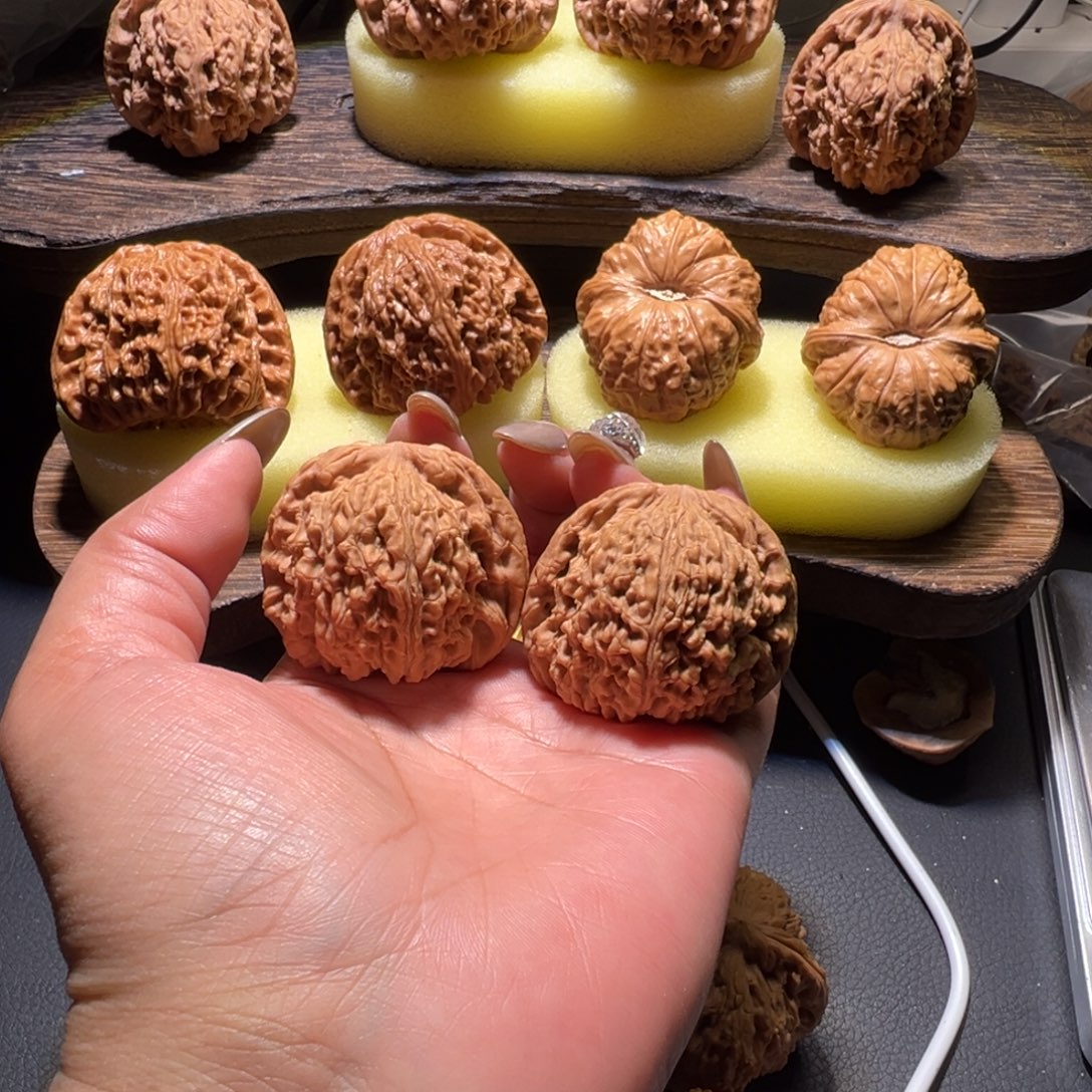 A***）吊坠文玩核桃南疆石43