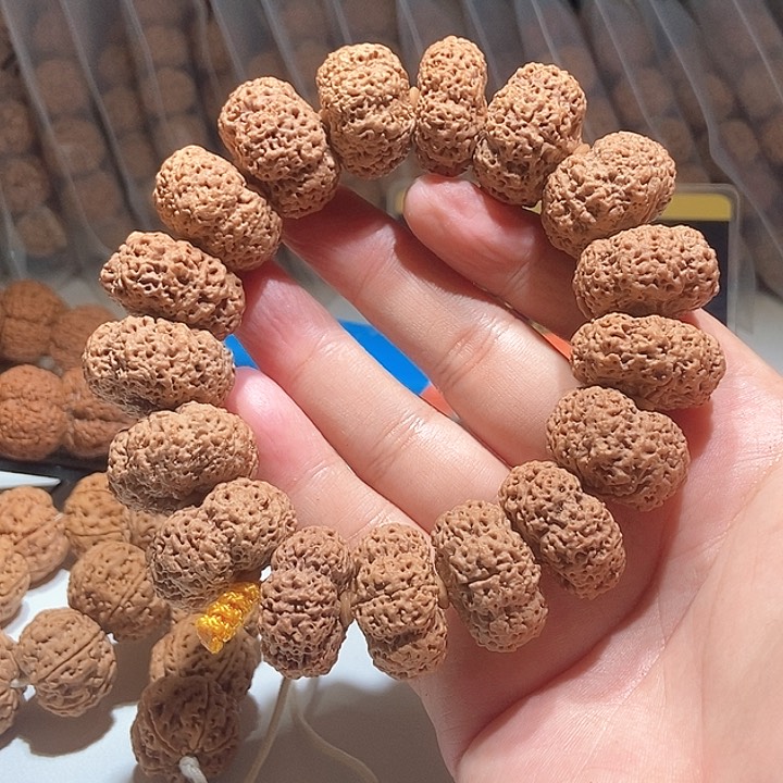 金刚菩提吊坠孤品夹板菠萝蜜26mm