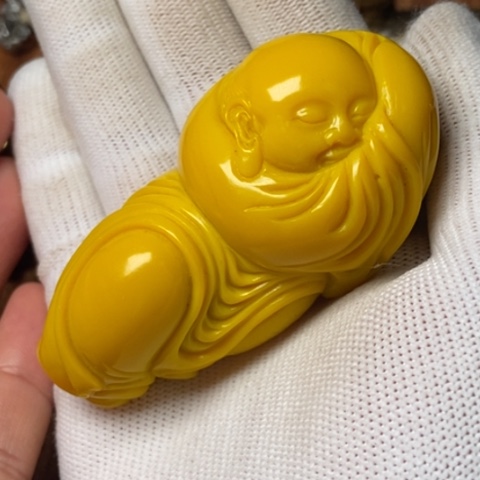 辉***子手工艺品琉璃摆件把件摆件把件
