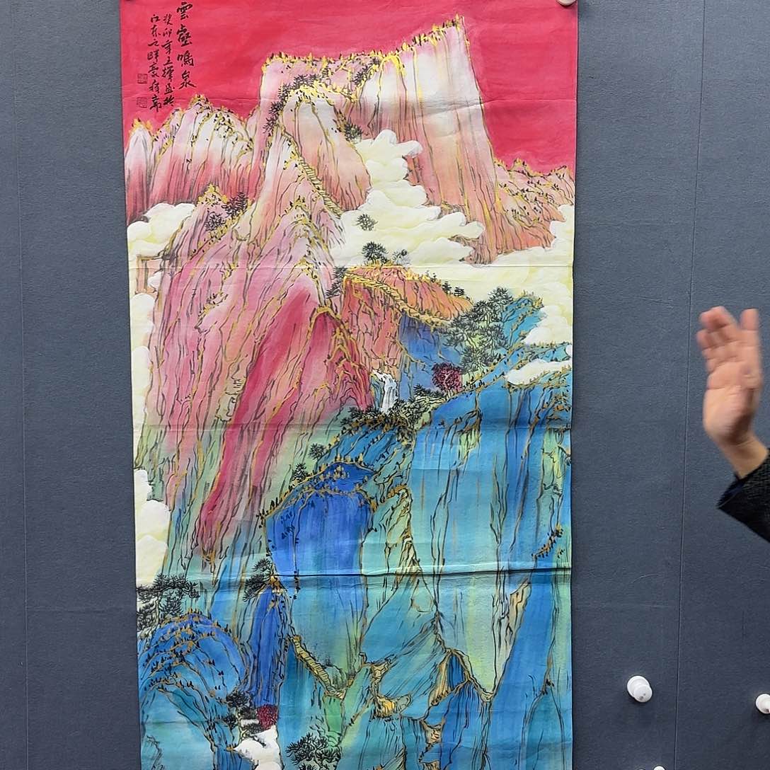 书法书法作品多次参加