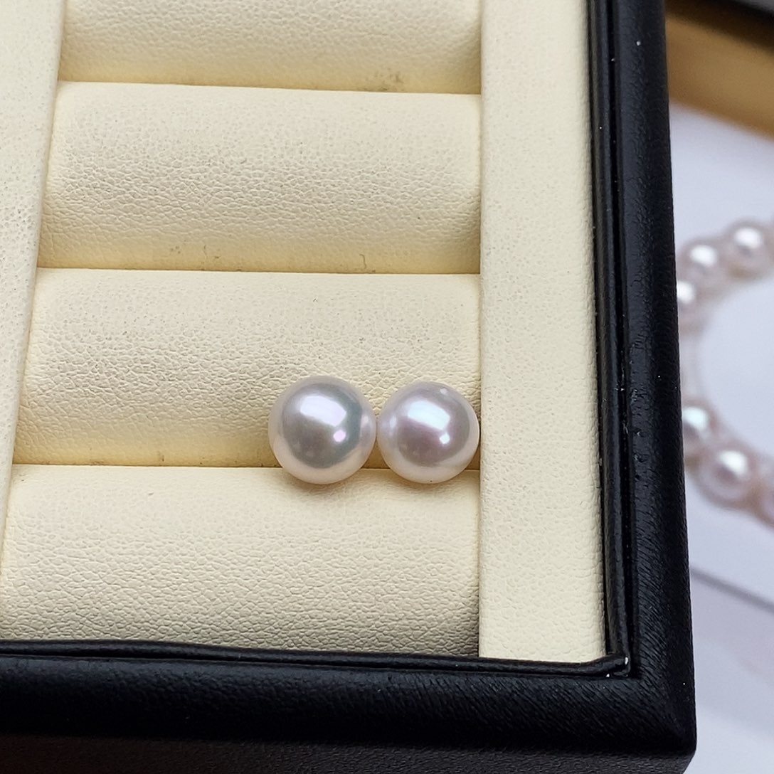 淡水珍珠颈饰银S925镶嵌