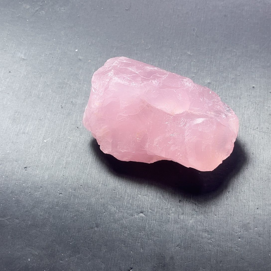 芙蓉石天然水晶原石未镶嵌妞*果