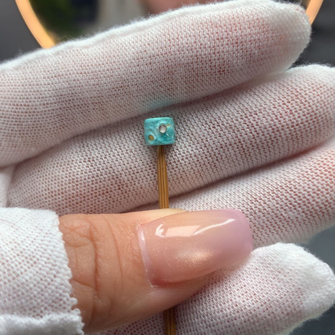 绿松石挂件未镶嵌