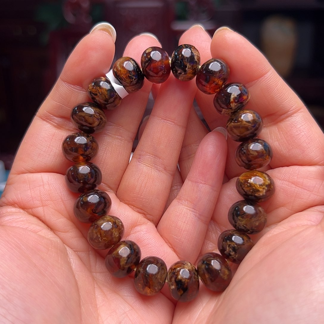 琥珀裸石未镶嵌A***待抚顺琥珀10183。13m m