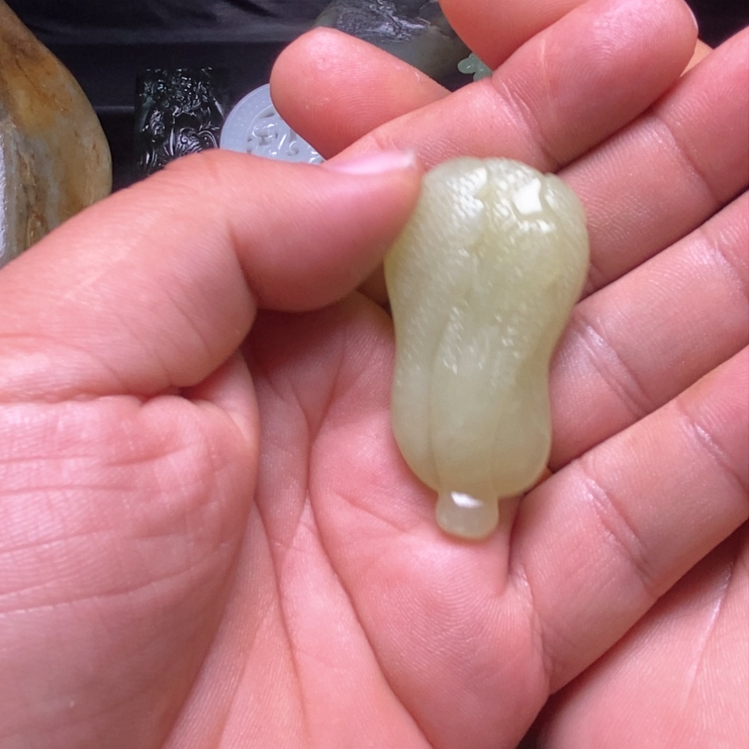 和田玉颈饰未镶嵌平