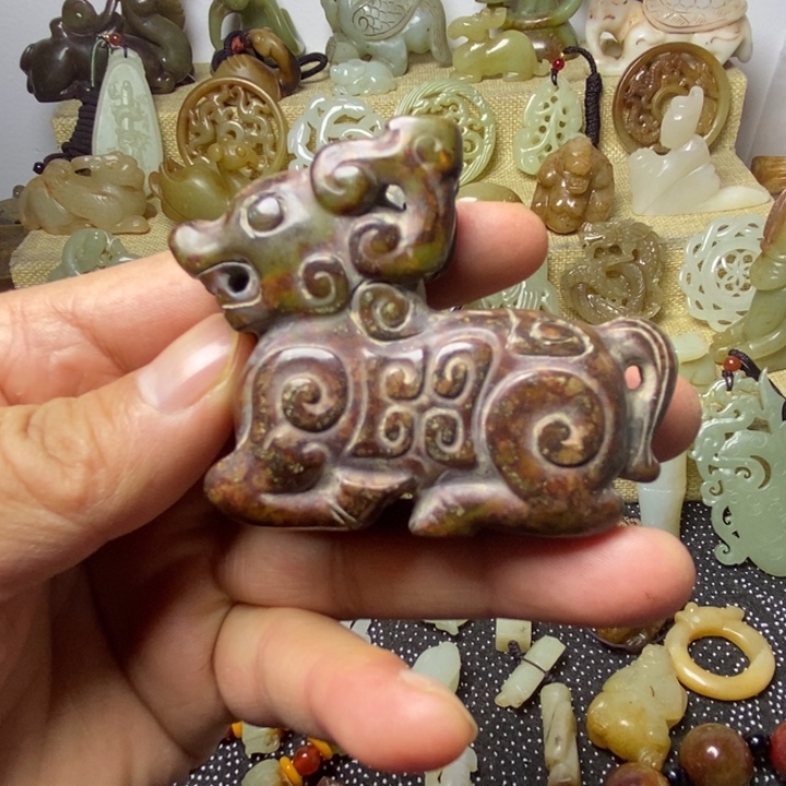 和田玉挂件未镶嵌