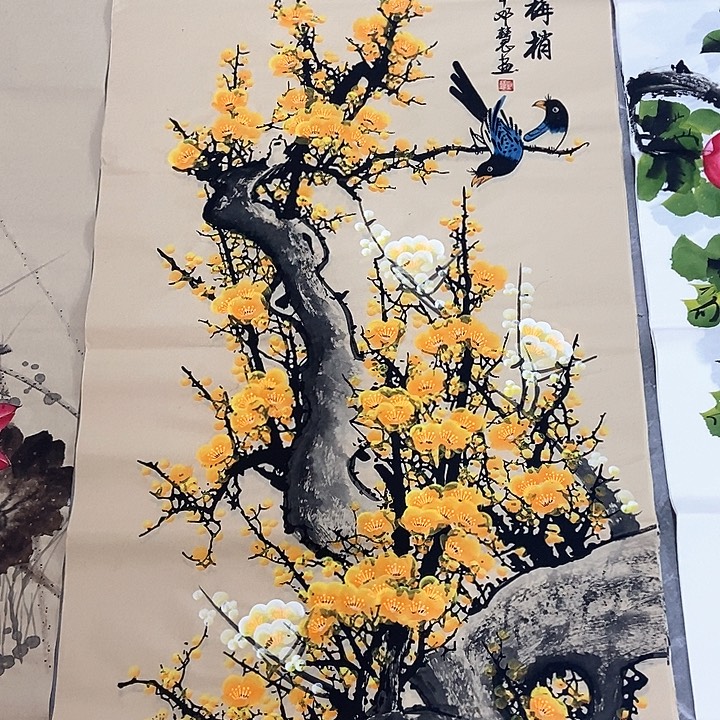 小周画廊的直播间