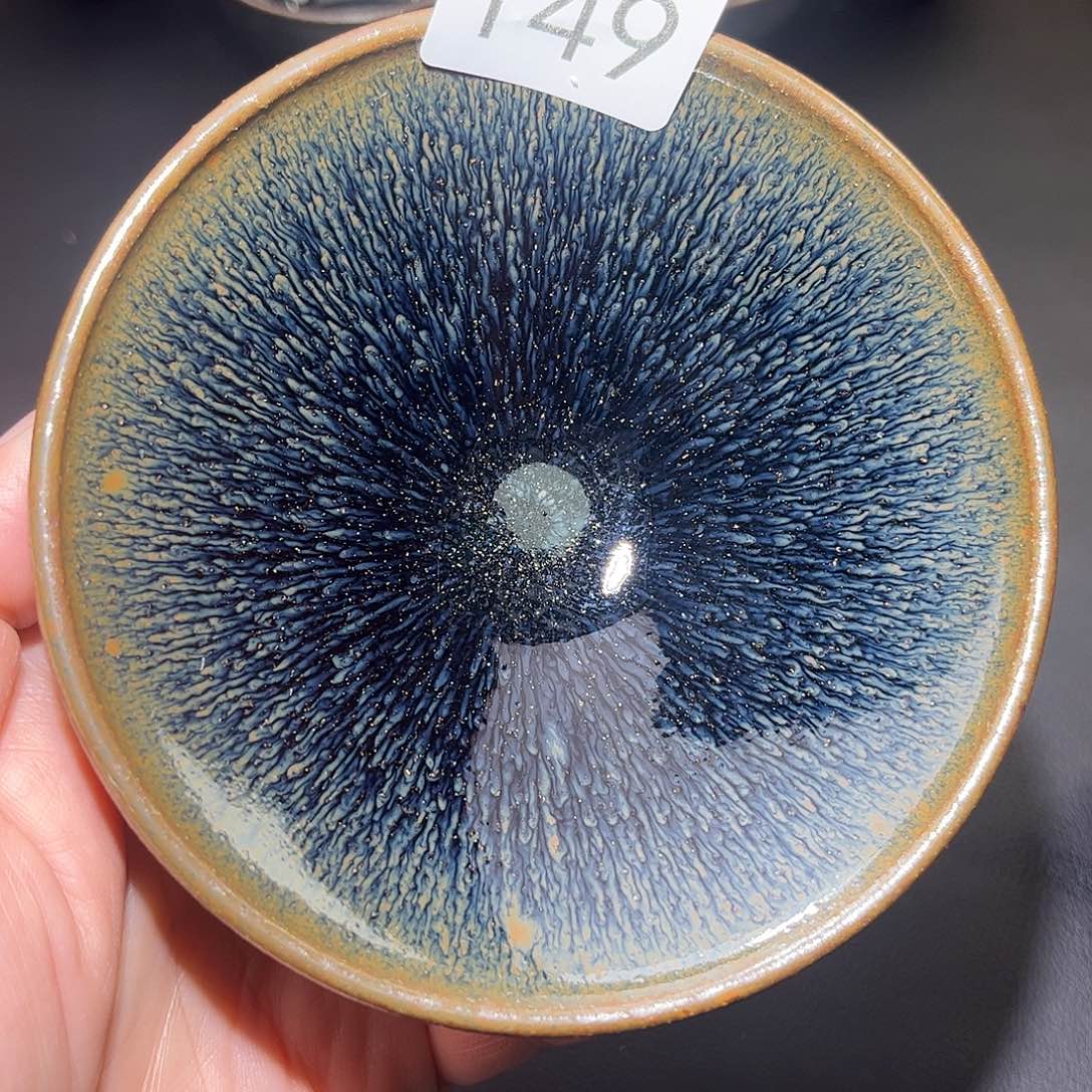 茶盏柴烧建盏主人杯149