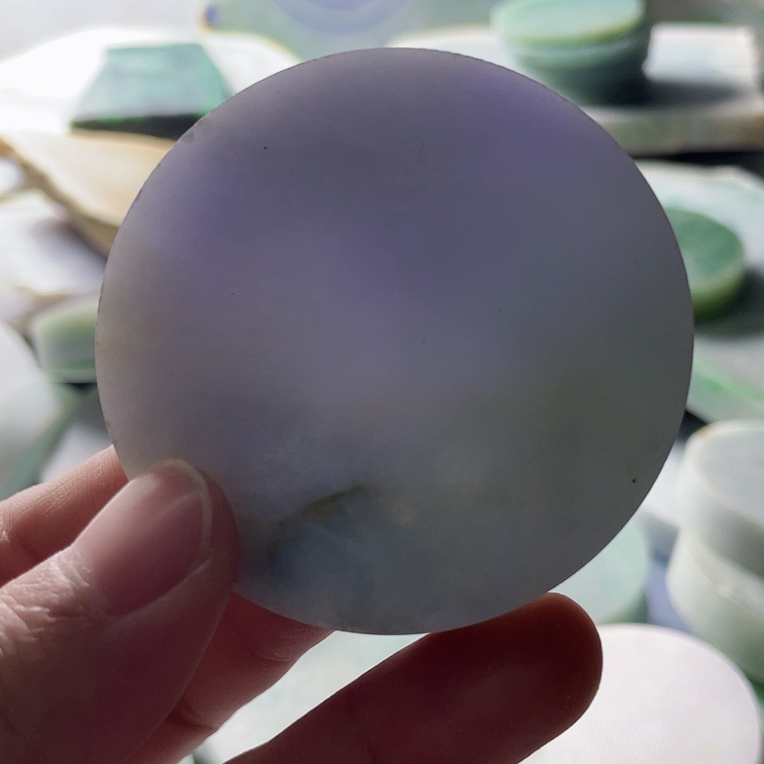 翡翠颈饰未镶嵌毛料33